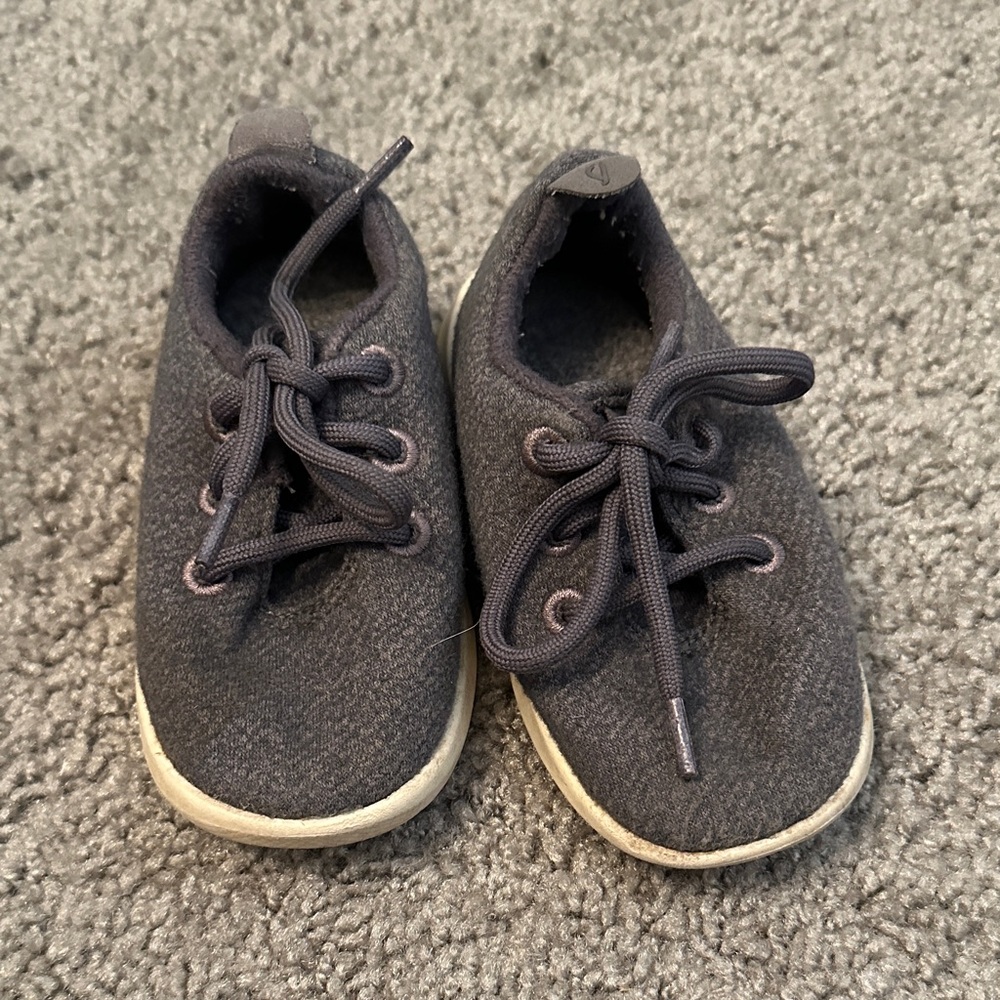 Allbirds Charcoal Baby Walkers